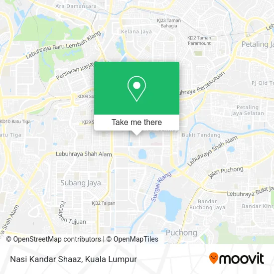 Nasi Kandar Shaaz map