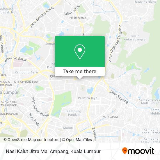 Nasi Kalut Jitra Mai Ampang map