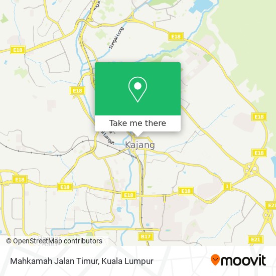 Mahkamah Jalan Timur map