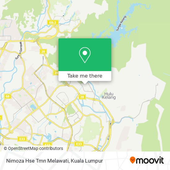 Nimoza Hse Tmn Melawati map