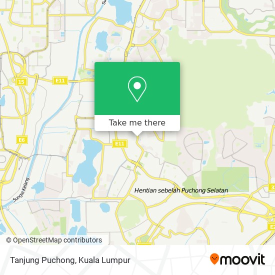 Peta Tanjung Puchong