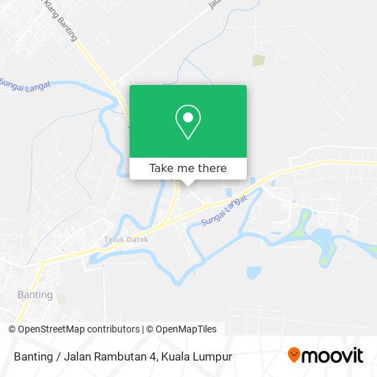 Banting / Jalan Rambutan 4 map