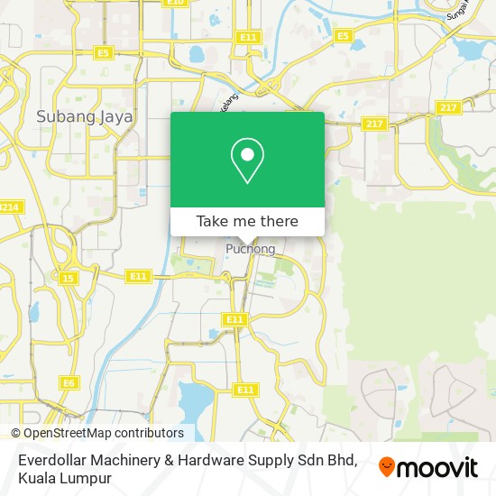 Everdollar Machinery & Hardware Supply Sdn Bhd map