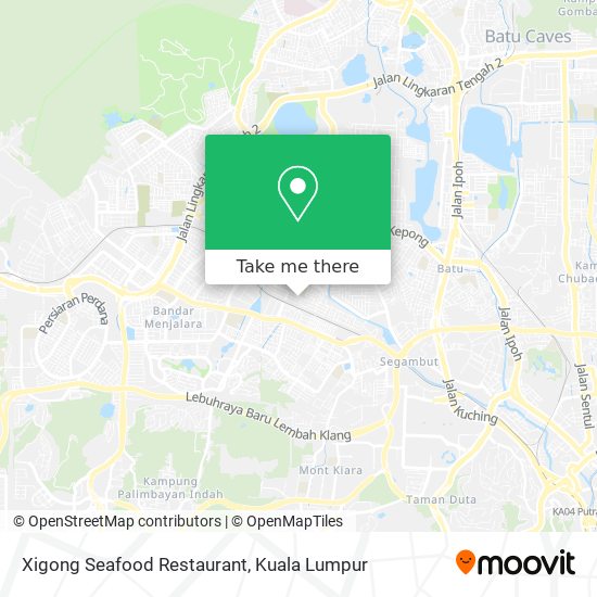 Xigong Seafood Restaurant map