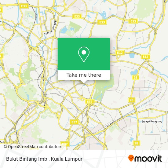 Bukit Bintang Imbi map