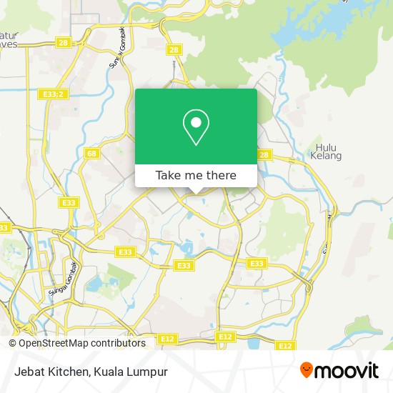 Jebat Kitchen map