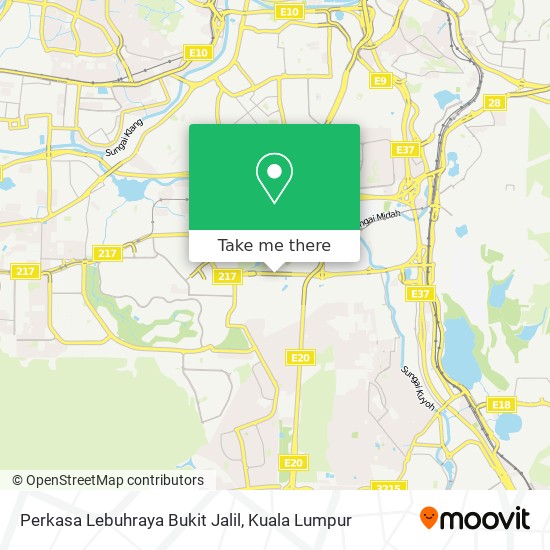 Peta Perkasa Lebuhraya Bukit Jalil