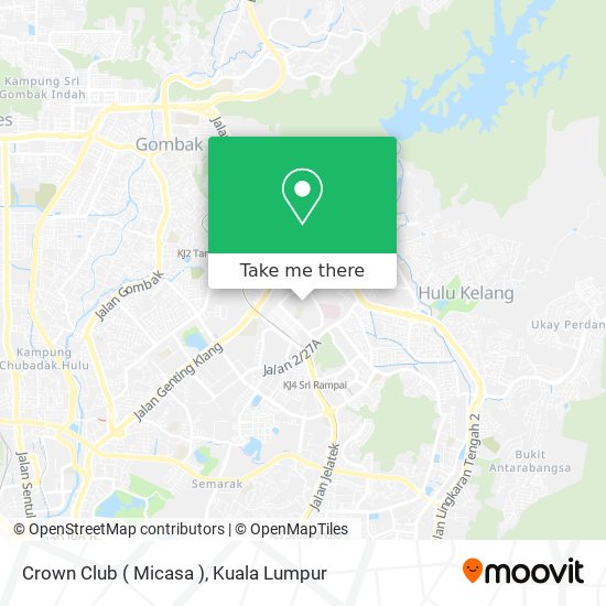 Crown Club ( Micasa ) map