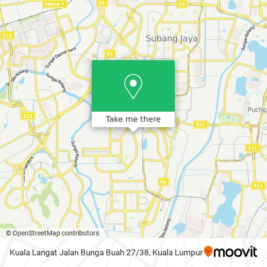 Kuala Langat Jalan Bunga Buah 27 / 38 map