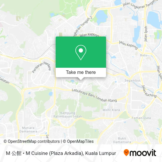 M 公館 • M Cuisine (Plaza Arkadia) map