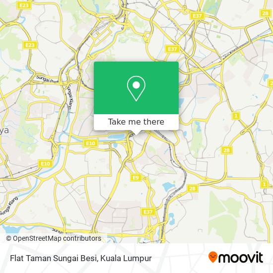 Peta Flat Taman Sungai Besi