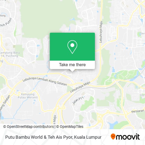 How To Get To Putu Bambu World Teh Ais Pyor In Seri Kembangan By Bus Or Train