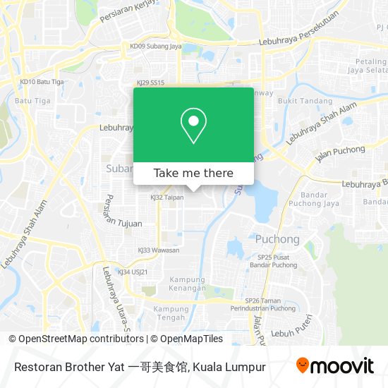 Restoran Brother Yat 一哥美食馆 map