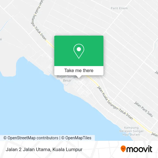 Jalan 2 Jalan Utama map