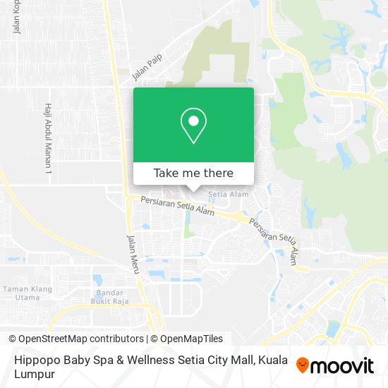 Hippopo Baby Spa & Wellness Setia City Mall map
