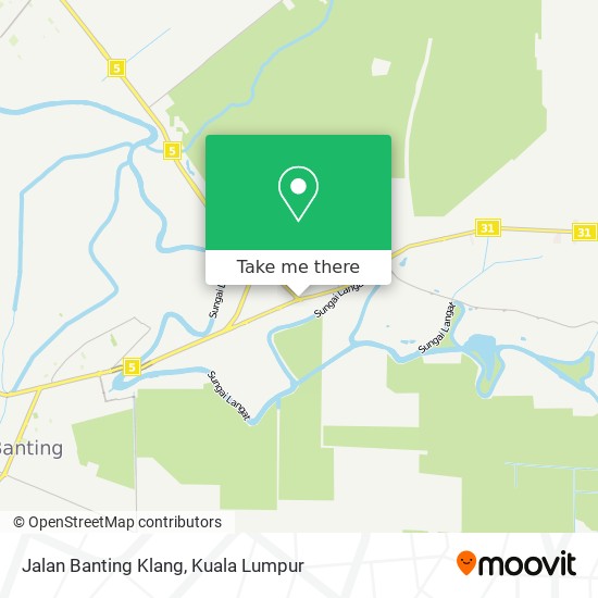 Jalan Banting Klang map