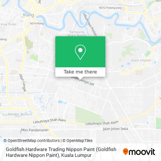 Peta Goldfish Hardware Trading Nippon Paint
