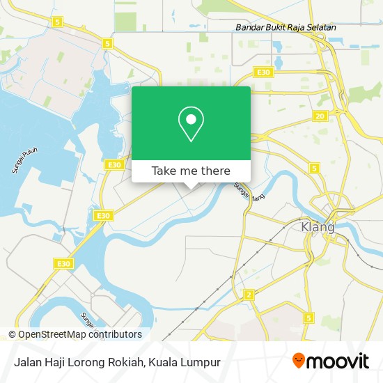 Peta Jalan Haji Lorong Rokiah