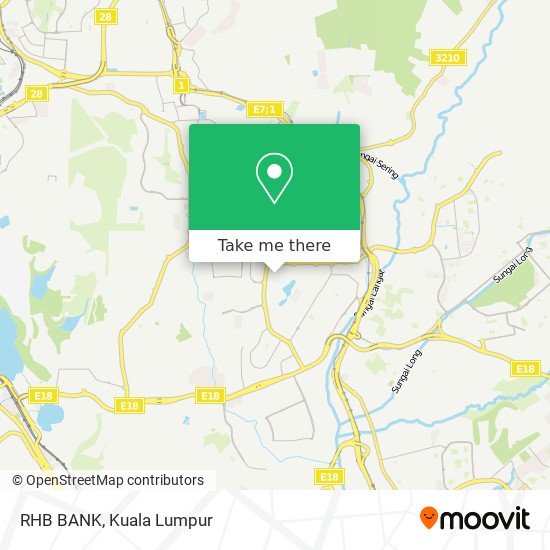 RHB BANK map