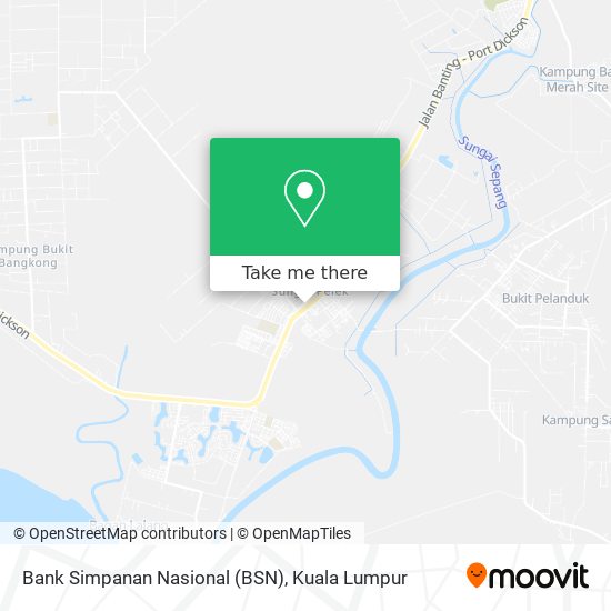 Bank Simpanan Nasional (BSN) map