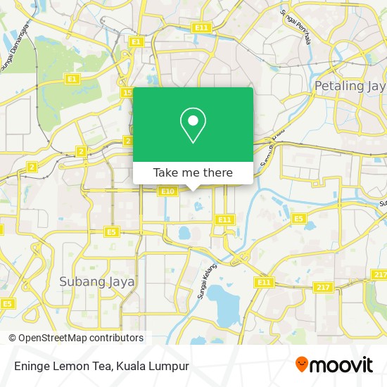 Eninge Lemon Tea map