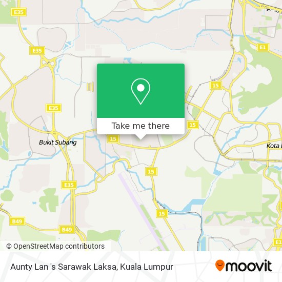 Aunty Lan 's Sarawak Laksa map