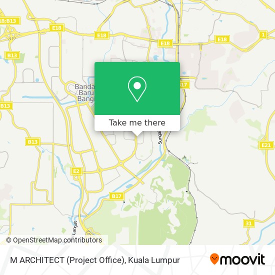 M ARCHITECT (Project Office) map