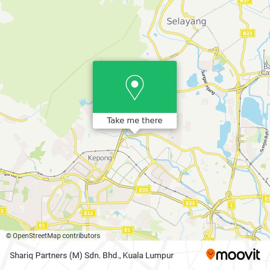 Shariq Partners (M) Sdn. Bhd. map