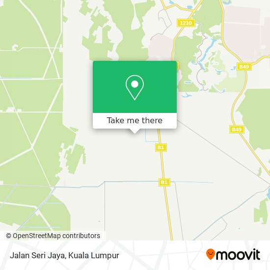 Jalan Seri Jaya map