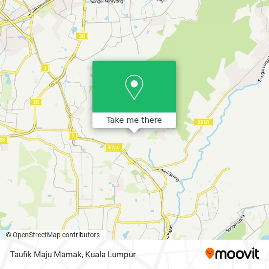 Taufik Maju Mamak map