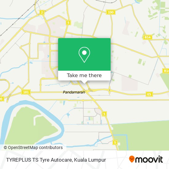 TYREPLUS TS Tyre Autocare map