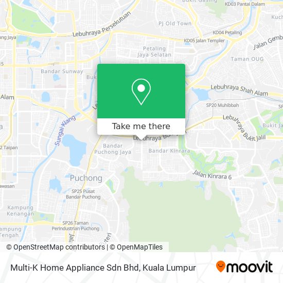 Peta Multi-K Home Appliance Sdn Bhd