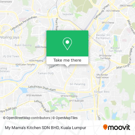 My Mama's Kitchen SDN BHD map