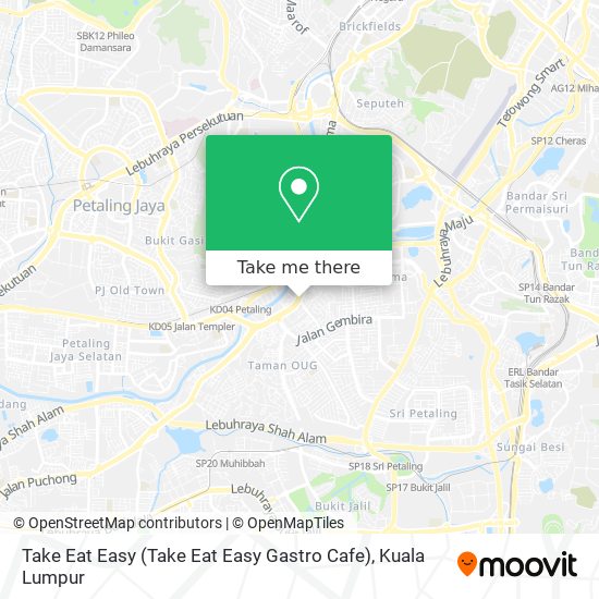 Take Eat Easy (Take Eat Easy Gastro Cafe) map