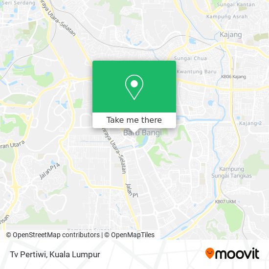 Tv Pertiwi map