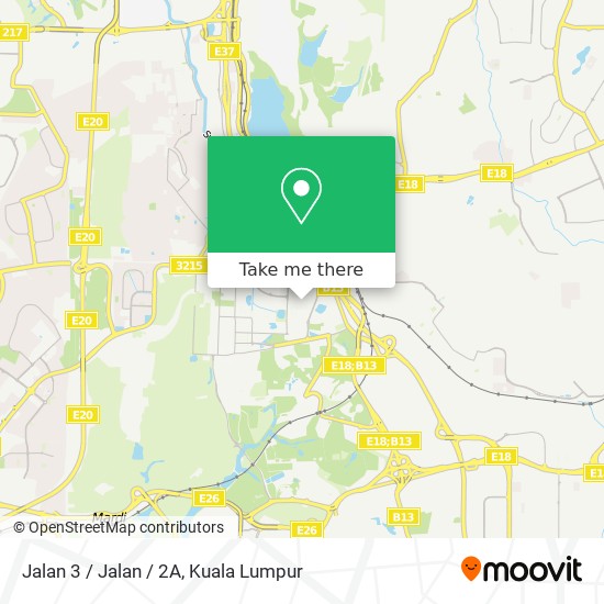 Jalan 3 / Jalan / 2A map