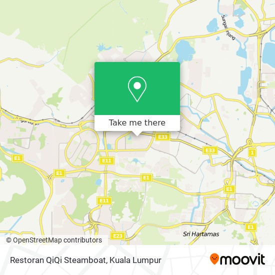 Restoran QiQi Steamboat map