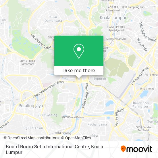 Board Room Setia International Centre map
