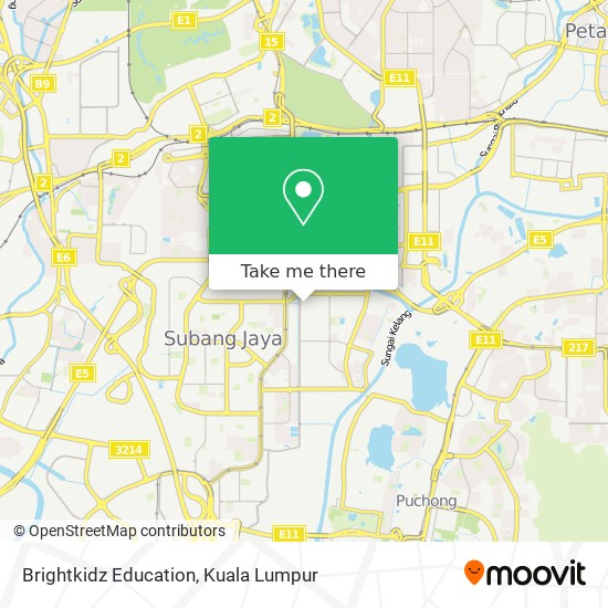 Brightkidz Education map