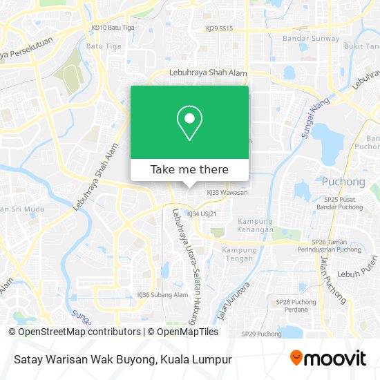 Peta Satay Warisan Wak Buyong