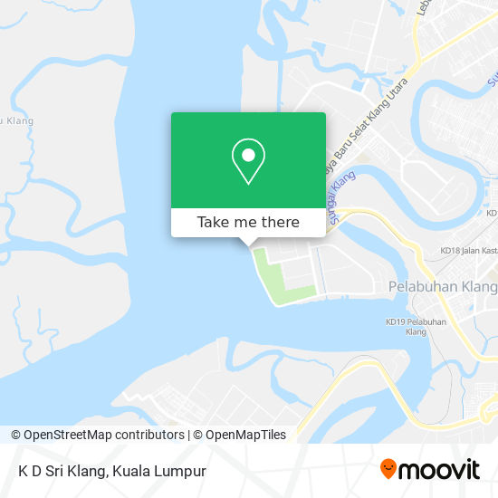 K D Sri Klang map