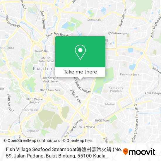 Fish Village Seafood Steamboat海渔村蒸汽火锅 map