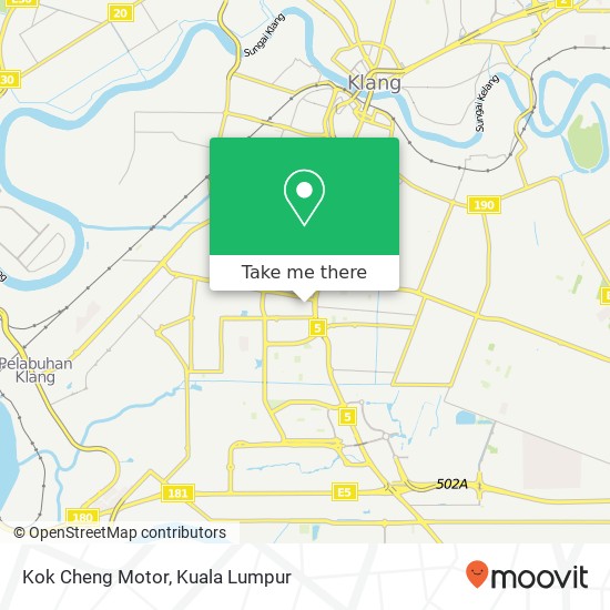 Kok Cheng Motor map