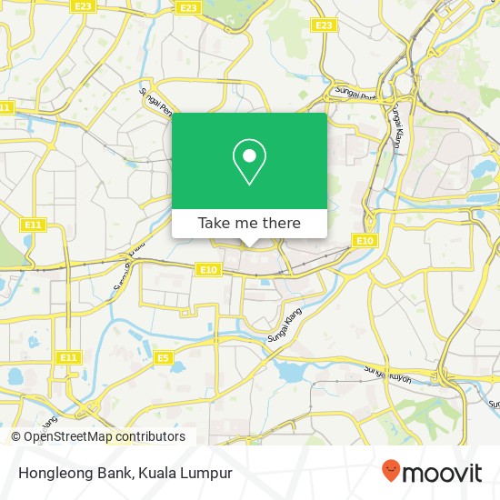 Peta Hongleong Bank