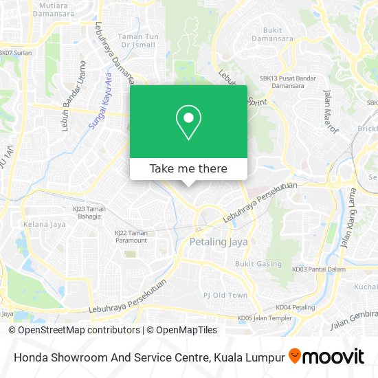 Honda Showroom And Service Centre map