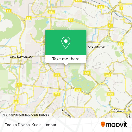 Tadika Diyana map