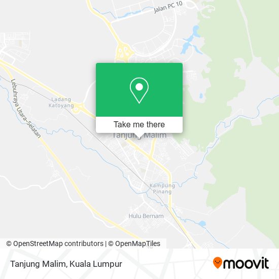 Peta Tanjung Malim