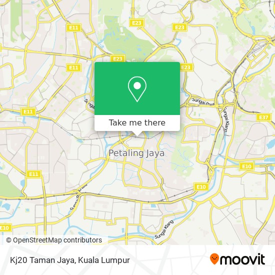 Peta Kj20 Taman Jaya