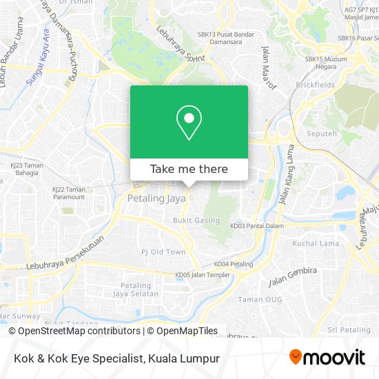 Kok & Kok Eye Specialist map