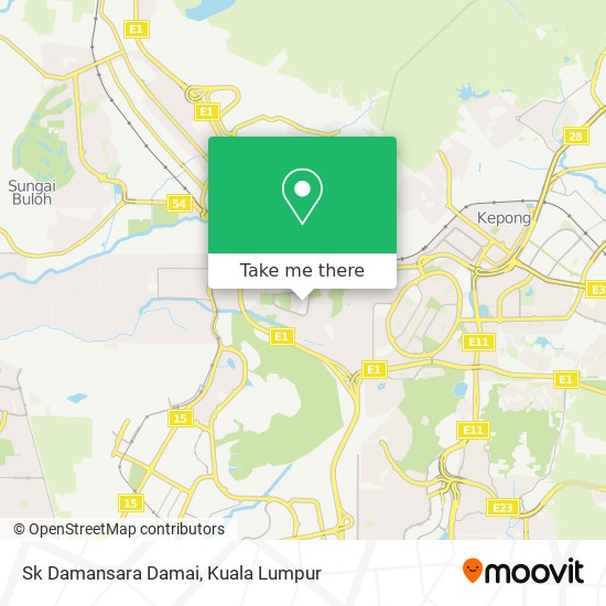 Sk Damansara Damai map